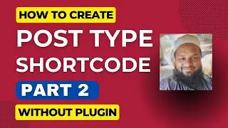 How To Create Shortcode In Wordpress For Custom Post Type | With ChatGPT