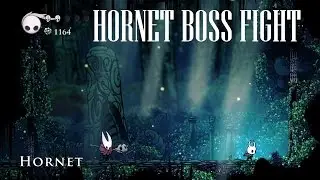 Hollow Knight [Hornet Boss Fight] - Gameplay PC