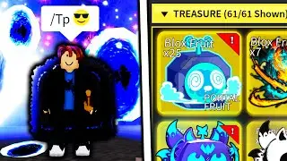 Level 0 To MAX With PORTAL FRUIT in Blox Fruits!