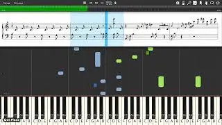 David Lanz - The Firedance - Piano tutorial and cover (Sheets + MIDI)