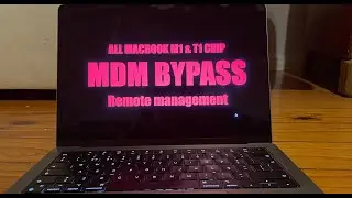 Macbook MDM BYPASS for T2 & M1 Chip LPro Apple remote management Bypass one-click tool