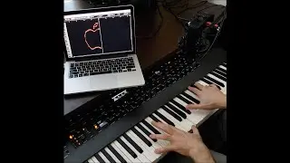 Can You Do the Apple Logo? (Live MIDI Art)