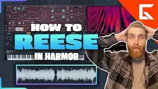 How to Make a DNB Reese Bass from Scratch in Harmor | FL Studio Tutorial