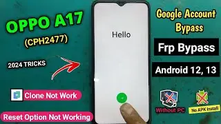 oppo a17 frp bypass android 13 | Oppo a17 frp bypass | Oppo a17 frp | Oppo a17 frp bypass new tricks