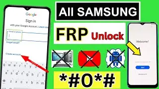 Samsung Frp Bypass 2024 | All Android 12/13 Remove Google Account Bypass/Unlock