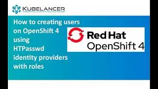 Create User on OpenShift 4
