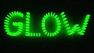 INSANE Glow-in-the-Dark Dominoes!