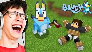 I Fooled My Friend as BLUEY in Minecraft