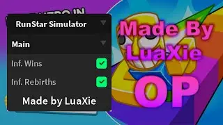 Roblox RunStar Simulator Script | Inf. Wins, Inf. Rebirths [MAXED IN 3 MINUTES]