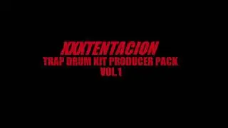 Free XXXTENTACION Trap Drumkit Producer Pack 1 Distorted Drumkit Pack Sound Loop Producer Download