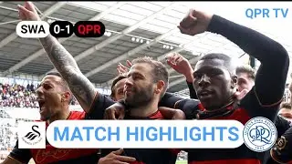 STEVE COOK ROCKET WINS IT | SWANSEA CITY 0-1 QPR HIGHLIGHTS