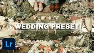 KZ Tandingan Wedding Inspired Preset | Wedding Preset | Lightroom Preset