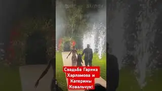 Счастливые Гарик Харламов и Катерина Ковальчук празднуют свою свадьбу!