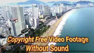 A City in a Drone Video । No Copyright Footage । Footage 03 । Copyright Free Video Footage । BigCity