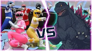 Годзилла против Повер Рейнжеров Godzilla vs. the Mighty Morphin Power Rangers КТО КОГО