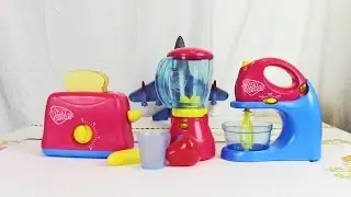 Play Right Toy Kitchen Appliances Blender Toaster and Mixer Review