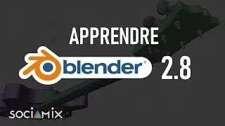 10-Apprendre Blender 2.8 - Shrinkwrap, Contraintes, Finir la modélisation du manche