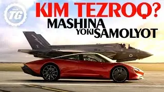 McLaren qiruvchi samolyotga qarshi ✈️ Karantinda Britaniya muzeyiga kirish BEPUL!