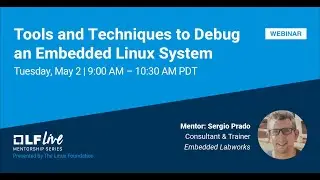 Mentorship Session: Tools and Techniques to Debug an Embedded Linux System