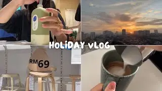 Holiday Vlog | solo holiday outing, buying stools from Ikea + Christmas Eve with family