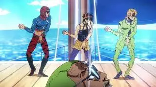 Mista Narancia Fugo Dance - JoJo's Bizarre Adventure Part 5: Golden Wind Ep 7