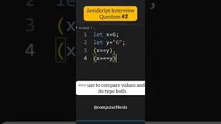 2. JS Interview Question for fresher 