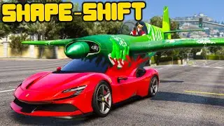 Using A Shapeshifting Car To Commit Crimes | GTA 5 RP