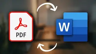 How to edit and save a .PDF file using Microsoft Word