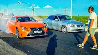 НАГИБАТОР БМВ /  SUBARU WRX STI против BMW , AUDI и LEXUS