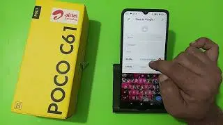 how to save contact number in Gmail on Poco c61, contact number ko Gmail per save Karen