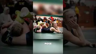 She Posed While Wrestling Match