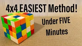 4x4 EASIEST Method! (Reduction Method)