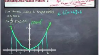 Trapezoidal Approximation Problem x^2/2 Part 1 - Calculus