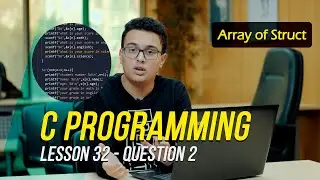 C Programming (Array Of Struct) - Lesson 32(Q2) - (Ahmed Yasser)