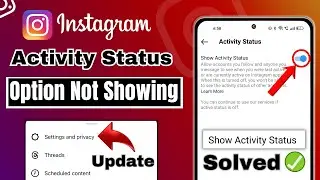 how to turn off active status on Instagram 2023 | Instagram show activity status option not showing