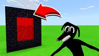 How To Make A Portal To CARTOON DOG in Minecaft Pocket Edition/MCPE