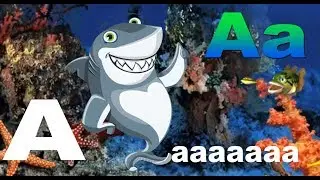 Акуленок туру поёт Алфавит ☀️ Детские развивающие   песни ☀️  Baby shark Детские песенки  azbuka