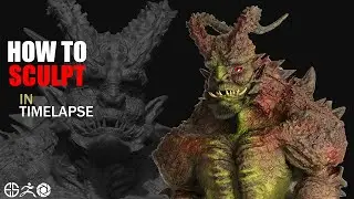 zbrush character tutorial/zbrush character sculpting/character modeling zbrush tutorial/zbrush