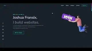 Personal Portfolio Website HTML CSS JS GIT