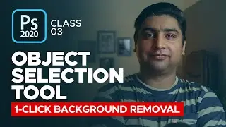 Object Selection Tool - Adobe Photoshop 2020 - Class 3 - Urdu / Hindi