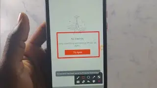 How to fix No Internet Sorry, something went wrong. Please try problem solve in shopee app