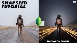 FUN LIGHT EFFECTS in SNAPSEED | SNAPSEED TUTORIAL | Android | iPhone