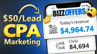 Make +$50/Lead - BizzOffers Affiliate Marketing Tutorial