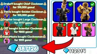 I Sold 🤑 EVERY NEW CLOCK UNIT And 😎 TRADE THEM BACK - Roblox Toilet Tower Defense