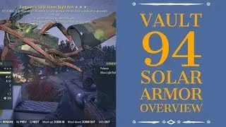 Fallout 76: Vault 94 Solar Armor, all you need to know.