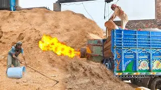 Manufacturing Process of making  Biomass Pellets made by wooden Sawdust