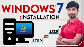 How To Install Windows 7 Step By Step in Hindi | Windows 7 Installation Kaise Kare|New Computer Link