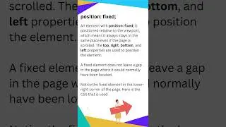 Learn CSS Position In 40 sec | This is something you need to know 