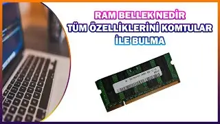 RAM Bellek DDR Türü Neslini Boyutunu Voltaj Degerini Form Faktörünü Bulma | RAM Bellek Nedir