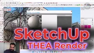 How to Create material with Thea Render for SketchUp